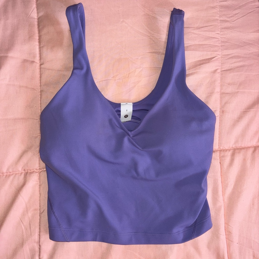 Lululemon tank with padding size 2